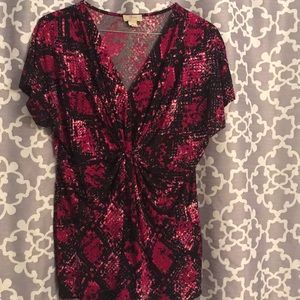 Black and Red Blouse